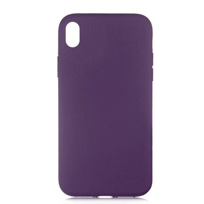 Apple iPhone XR 6.1 Kılıf Zore LSR Lansman Kapak Derin Mor
