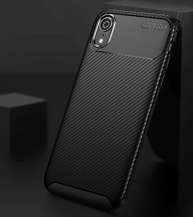 Apple iPhone XR 6.1 Kılıf Zore Negro Silikon Kapak Lacivert