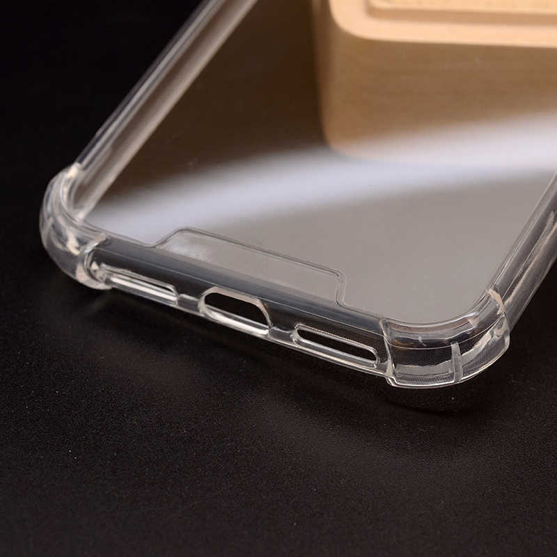 Apple iPhone XR 6.1 Kılıf Zore Nitro Anti Shock Silikon Renksiz
