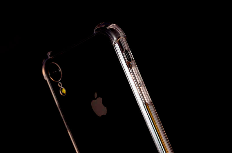 Apple iPhone XR 6.1 Kılıf Zore Nitro Anti Shock Silikon Renksiz