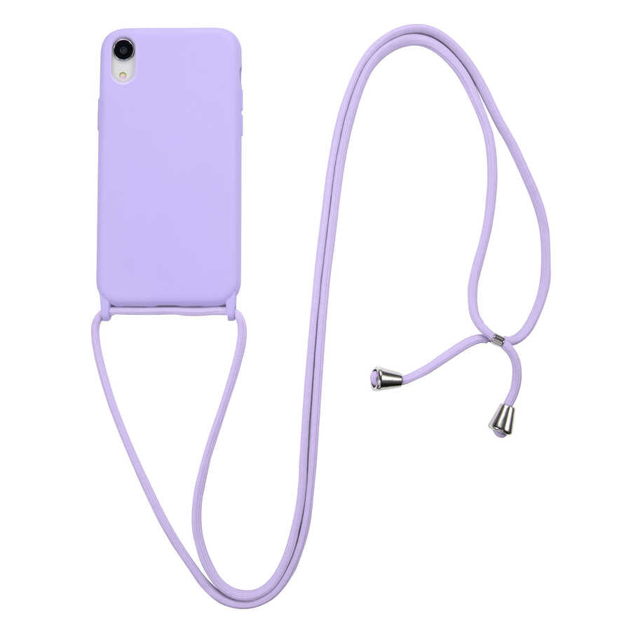 Apple iPhone XR 6.1 Kılıf Zore Ropi Kapak Turkuaz