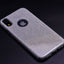 Apple iPhone XR 6.1 Kılıf Zore Shining Silikon Gümüş