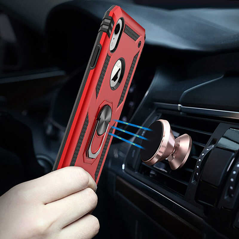Apple iPhone XR 6.1 Kılıf Zore Vega Kapak Rose Gold