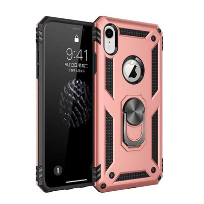Apple iPhone XR 6.1 Kılıf Zore Vega Kapak Rose Gold