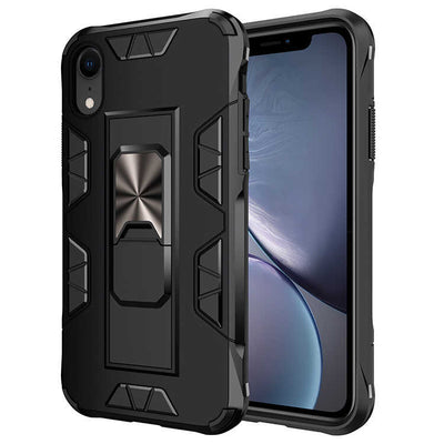 Apple iPhone XR 6.1 Kılıf Zore Volve Kapak Siyah