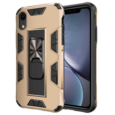 Apple iPhone XR 6.1 Kılıf Zore Volve Kapak Gold
