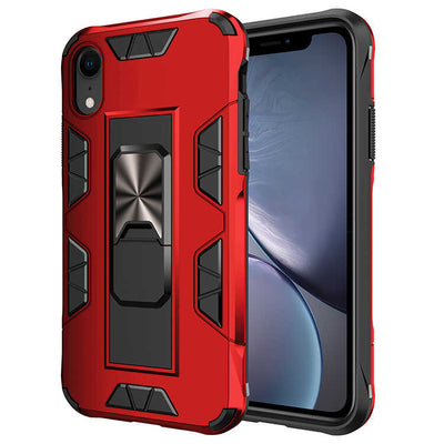 Apple iPhone XR 6.1 Kılıf Zore Volve Kapak Kırmızı
