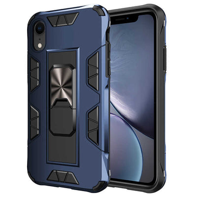 Apple iPhone XR 6.1 Kılıf Zore Volve Kapak Lacivert