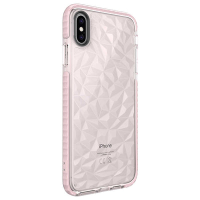 Apple iPhone XS 5.8 Kılıf Zore Buzz Kapak Pembe