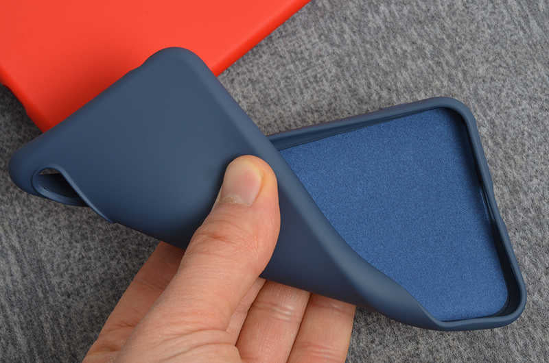 Apple iPhone XS 5.8 Kılıf Zore İnci Silikon Mavi Açık