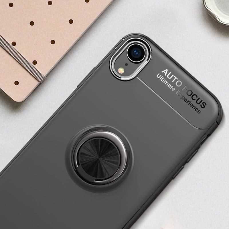 Apple iPhone XR 6.1 Kılıf Zore Ravel Silikon Kapak Mavi