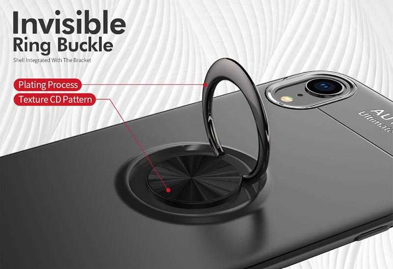 Apple iPhone XR 6.1 Kılıf Zore Ravel Silikon Kapak Mavi