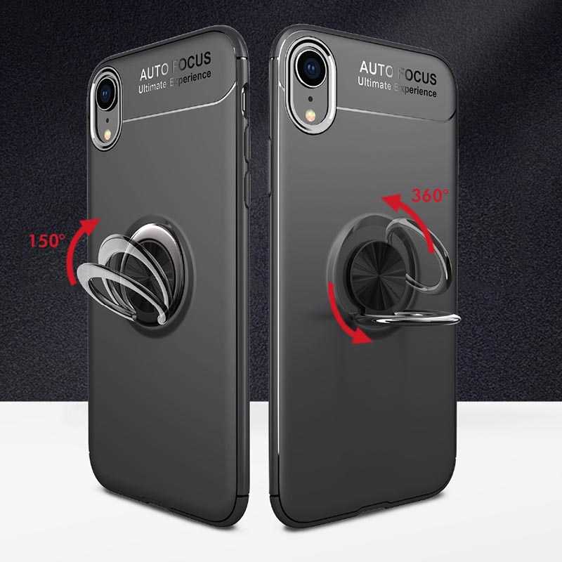 Apple iPhone XR 6.1 Kılıf Zore Ravel Silikon Kapak Mavi