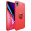 Apple iPhone XR 6.1 Kılıf Zore Ravel Silikon Kapak Kırmızı