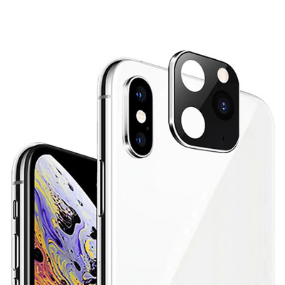 Apple iPhone XS Max 6.5 Zore CP-03 iPhone 11 Pro Max Kamera Lens Dönüştürücü Gri