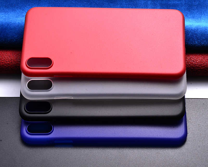 Apple iPhone XS Max 6.5 Kılıf Zore 1.Kalite PP Silikon Siyah