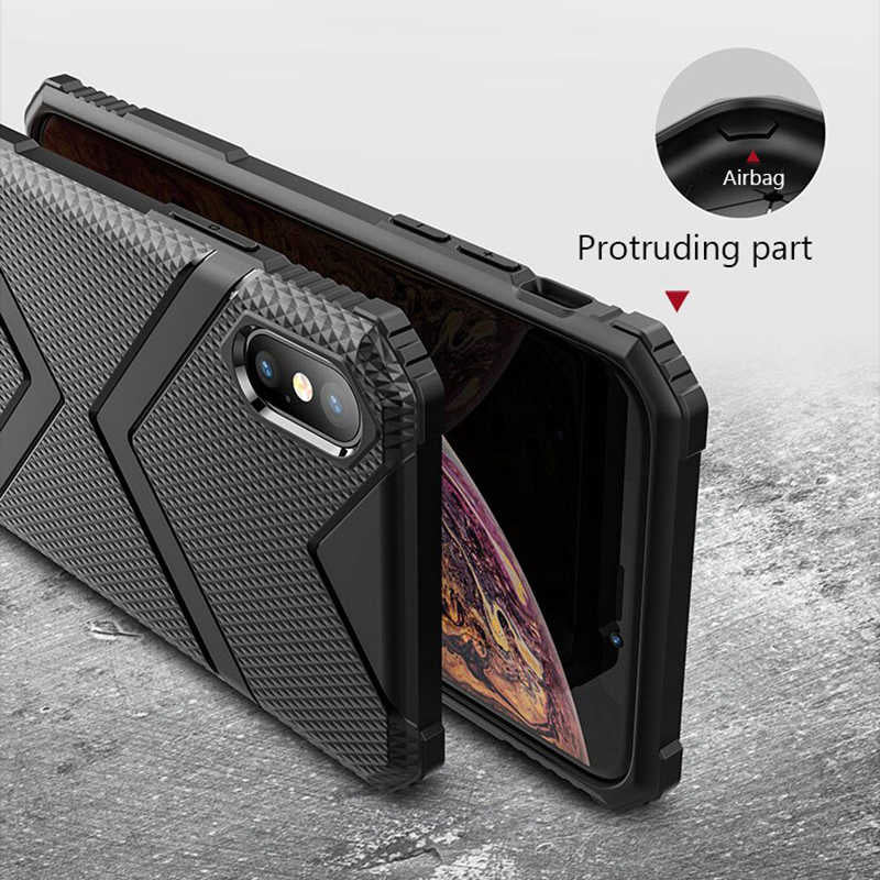 Apple iPhone XS Max 6.5 Kılıf Zore Hank Silikon Lacivert