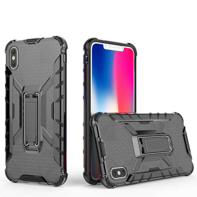 Apple iPhone XS Max 6.5 Kılıf Zore Klik Silikon Siyah