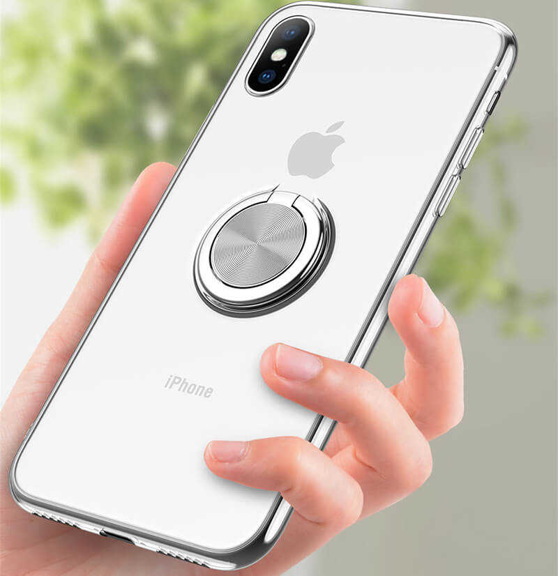 Apple iPhone XS Max 6.5 Kılıf Zore Les Silikon Kırmızı