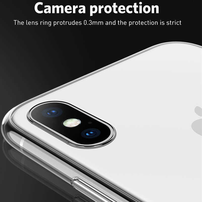 Apple iPhone XS Max 6.5 Kılıf Zore Les Silikon Kırmızı