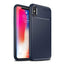 Apple iPhone XS Max 6.5 Kılıf Zore Negro Silikon Kapak Kahverengi
