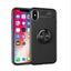 Apple iPhone XS Max 6.5 Kılıf Zore Ravel Silikon Kapak Siyah