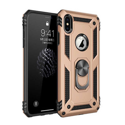 Apple iPhone XS Max 6.5 Kılıf Zore Vega Kapak Gold