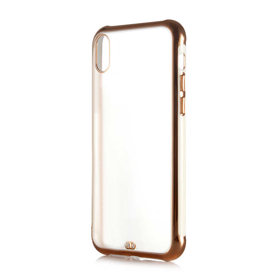 Apple iPhone XS Max 6.5 Kılıf Zore Voit Kapak Beyaz