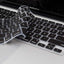 Apple Macbook 13.6' Air 2022 M2 A2681 Zore Klavye Koruyucu Silikon Ped Siyah