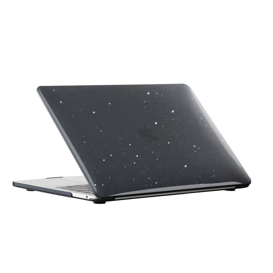 Apple Macbook 13.6&prime; Air 2024 M2 A2681 Zore MSoft Allstar Kapak Siyah