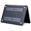 Apple Macbook 13.6&prime; Air M3 A3113 Zore MSoft Kristal Kapak Siyah