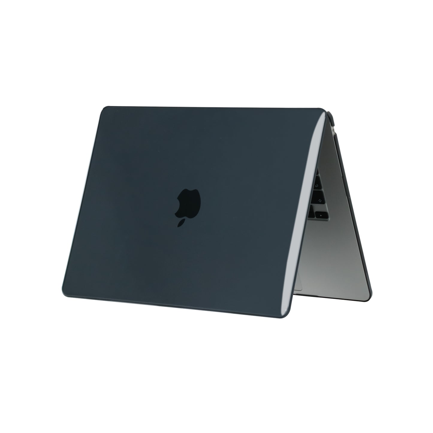 Apple Macbook 15' Air M2 2023 A2941 Zore MSoft Kristal Kapak Siyah