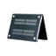 Apple Macbook 15' Air M2 2023 A2941 Zore MSoft Kristal Kapak Siyah