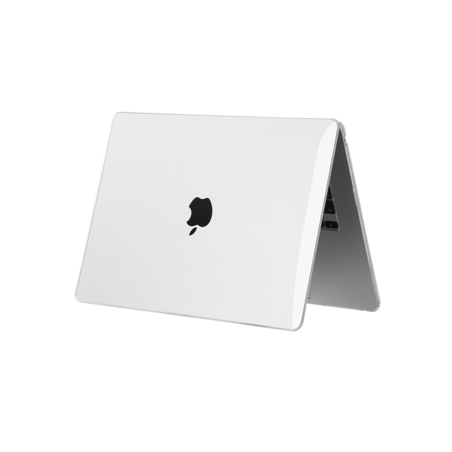 Apple Macbook 15' Air M2 2023 A2941 Zore MSoft Kristal Kapak Siyah