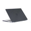 Apple Macbook Pro 14.2 2023 A2779 Zore MSoft Carbon Fiber Tasarımlı Kapak Siyah