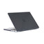 Apple Macbook Pro 16.2 2023 A2780 Zore MSoft Carbon Fiber Tasarımlı Kapak Siyah