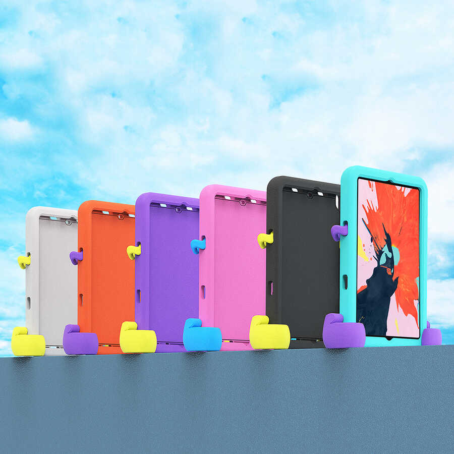 Apple Mini 4 Zore Eva Boxer Tablet Silikon Mavi