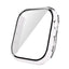 Apple Watch 10 42mm Sert PC Kasa Electroplatink Çerçeveli Ekran Koruyucu Zore Watch Gard 36 Gold