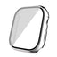 Apple Watch 10 42mm Sert PC Kasa Electroplatink Çerçeveli Ekran Koruyucu Zore Watch Gard 36 Colorful