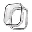 Apple Watch 10 42mm Sert PC Kasa ve Ekran Koruyucu Zore Watch Gard 35 Kırmızı