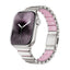 Apple Watch 10 42mm Zore KRD-149 Metal Silikon Kordon