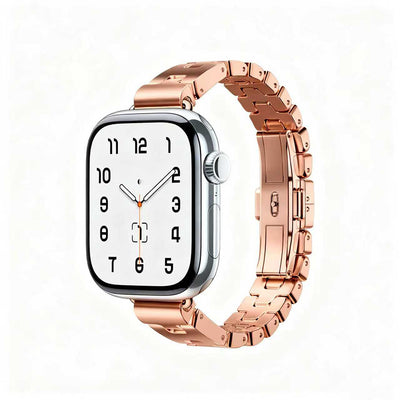 Apple Watch 10 42mm Zore KRD-150 Metal Kordon Rose Gold