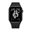 Apple Watch 10 46mm KRD-127 Metal Tokalı Silikon Kordon Kırmızı