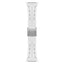 Apple Watch 10 46mm KRD-127 Metal Tokalı Silikon Kordon Kırmızı