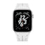 Apple Watch 10 46mm KRD-127 Metal Tokalı Silikon Kordon Kırmızı