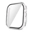 Apple Watch 10 46mm Sert PC Kasa ve Ekran Koruyucu Zore Watch Gard 35 Şeffaf