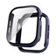 Apple Watch 10 46mm Sert PC Kasa ve Ekran Koruyucu Zore Watch Gard 35 Midnight Blue