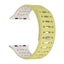 Apple Watch 10 46mm Zore KRD-124 Silikon Kordon Strap Kayış Koyu Yeşil-Gri