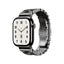 Apple Watch 10 46mm Zore KRD-125 Metal Kordon Strap Kayış Gümüş
