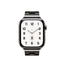 Apple Watch 10 46mm Zore KRD-125 Metal Kordon Strap Kayış Siyah